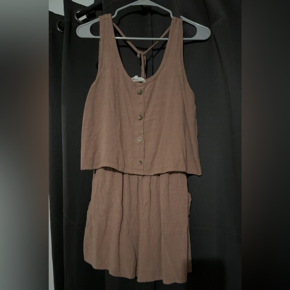 Brown Romper